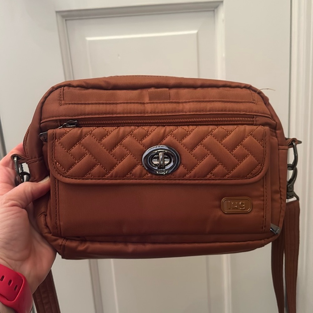 LUG Switch Crossbody Bag & Peekaboo Pouch Set